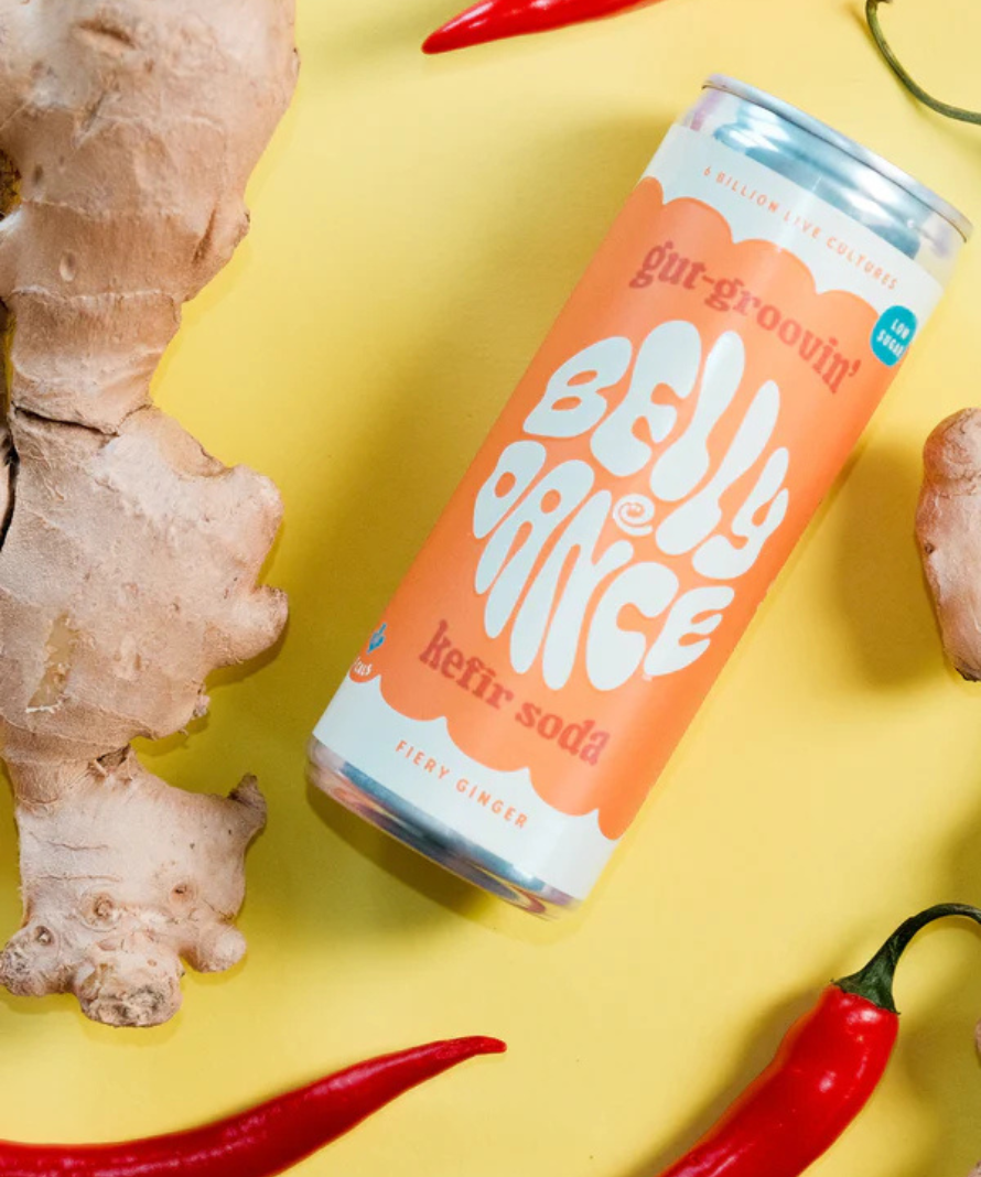 Belly Dance Kefir Soda (Fiery Ginger) Multipack