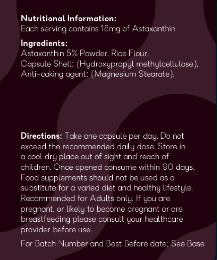 Verve Astaxanthin 18mg