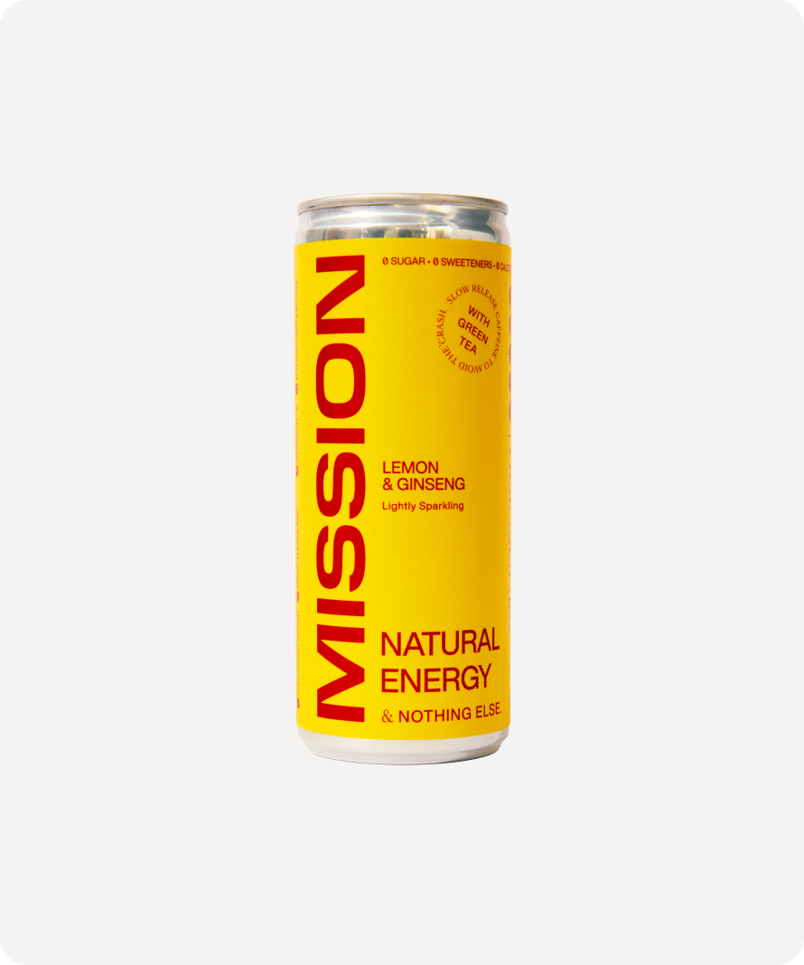 MISSION Natural Energy (Lemon & Ginseng)