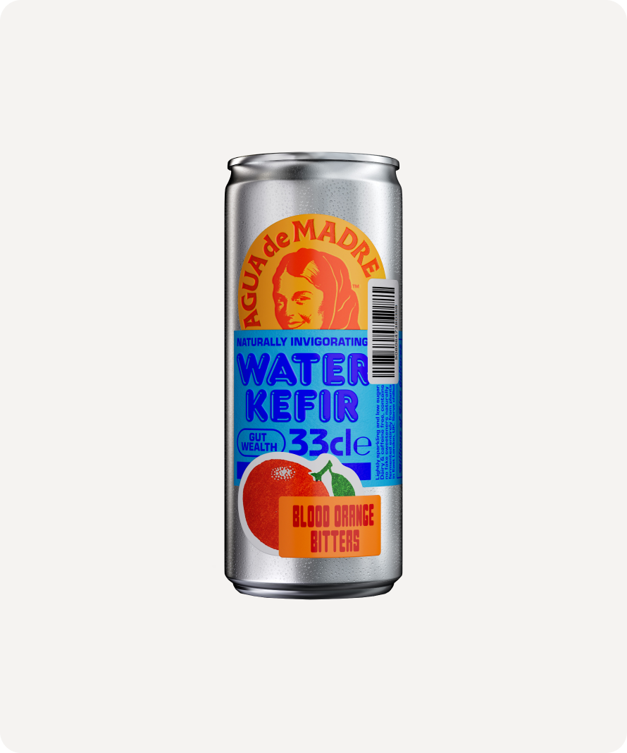 Agua De Madre Kefir Soda (Blood Orange bitters) Multipack