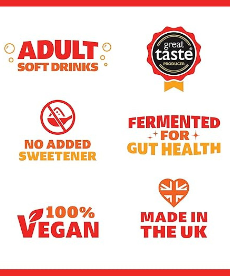 Genie Kombucha (Fiery Ginger) Multipack