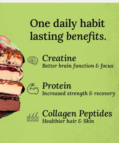 Creatime Creatine & Protein Bar - Creamy Raspberry