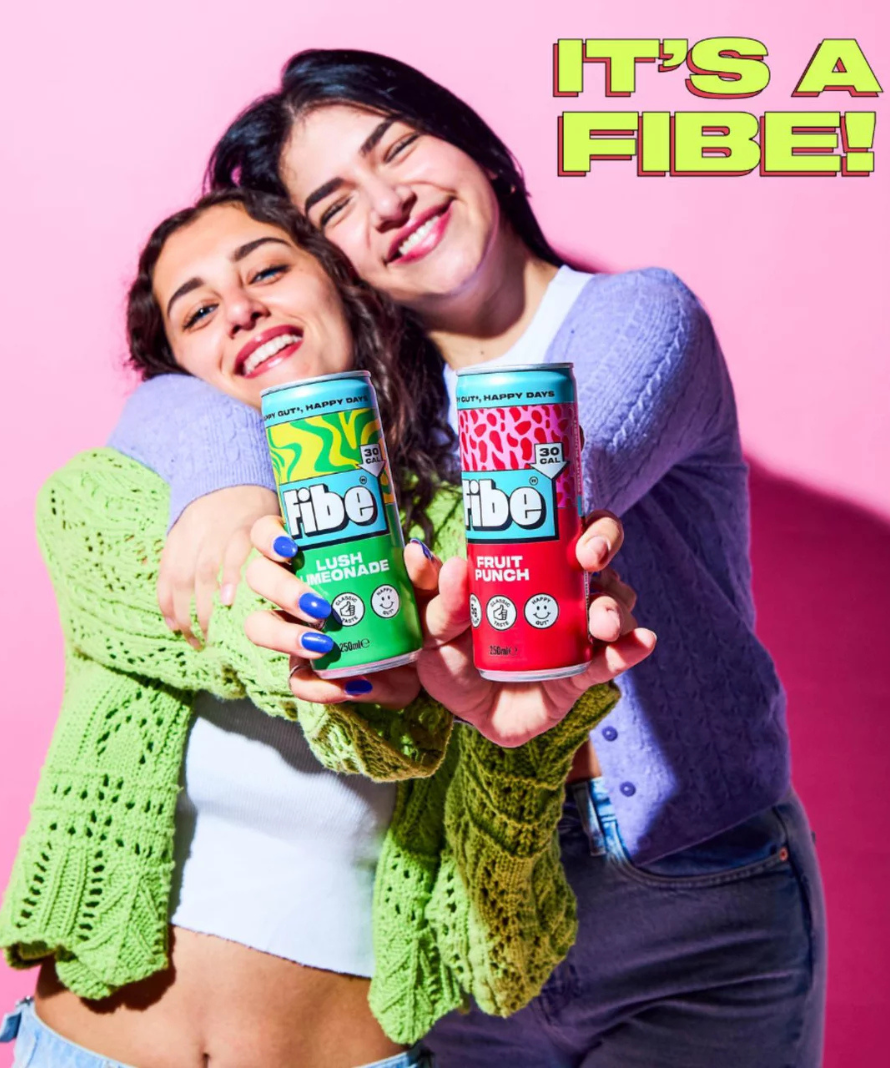 Fibe Prebiotic Soda (Fruit Punch) Multipack