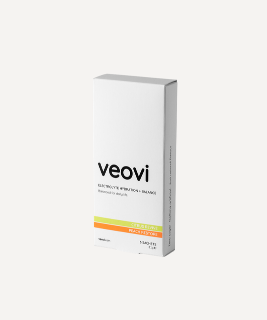 Veovi Electrolyte Hydration & Balance (Citrus Revive & Peach Restore)