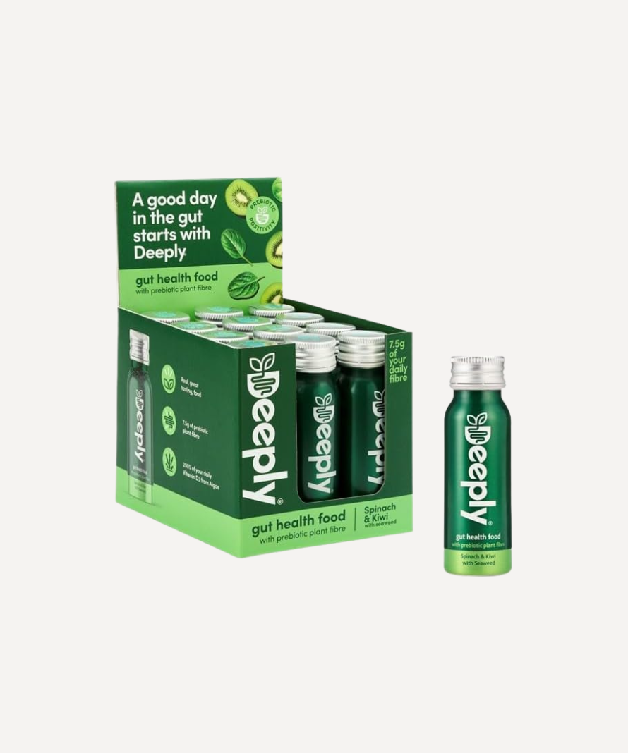Deeply Prebiotic Fibre Shot (Spinach & Kiwi) Multipack
