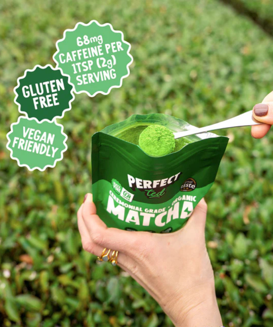 PerfectTed Ceremonial Grade Matcha Pouch 30g