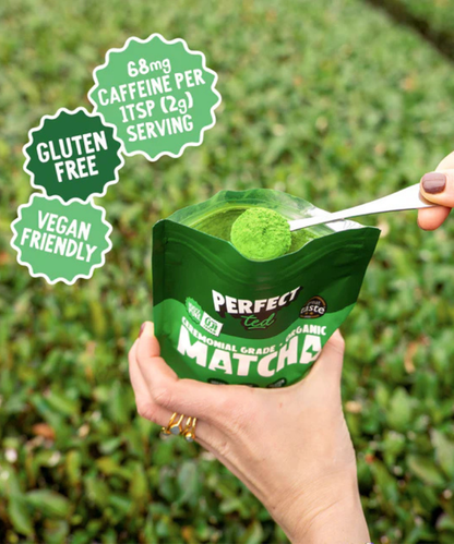 PerfectTed Ceremonial Grade Matcha Pouch 30g