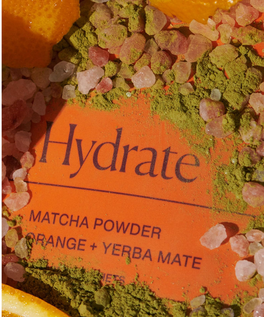 MISSION Hydrate Powder (Matcha & Yerba Mate x30 Sachets)