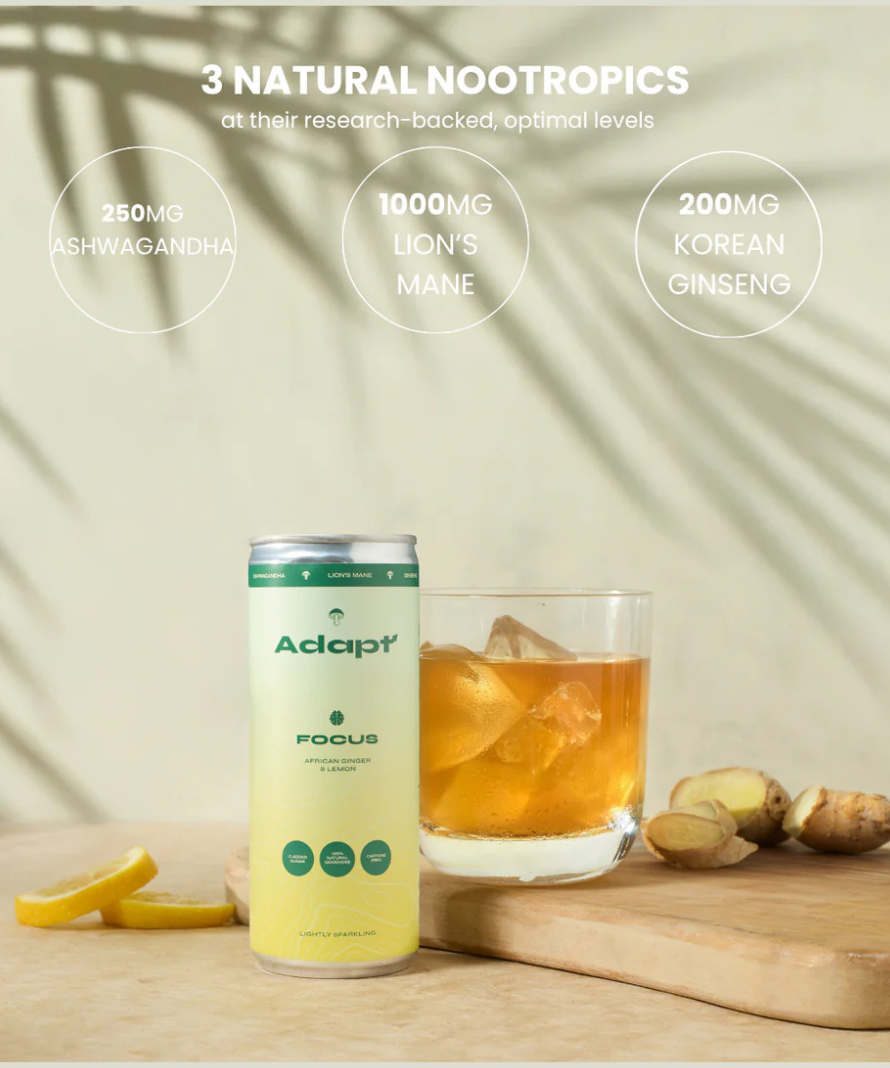 Adapt Focus (African Ginger & Lemon) Multipack