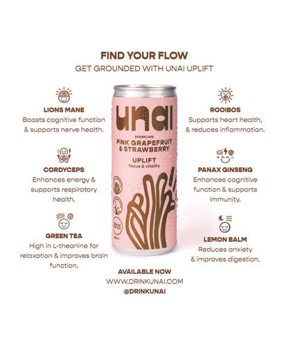 UNAI Uplift (Pink Grapefruit & Strawberry)