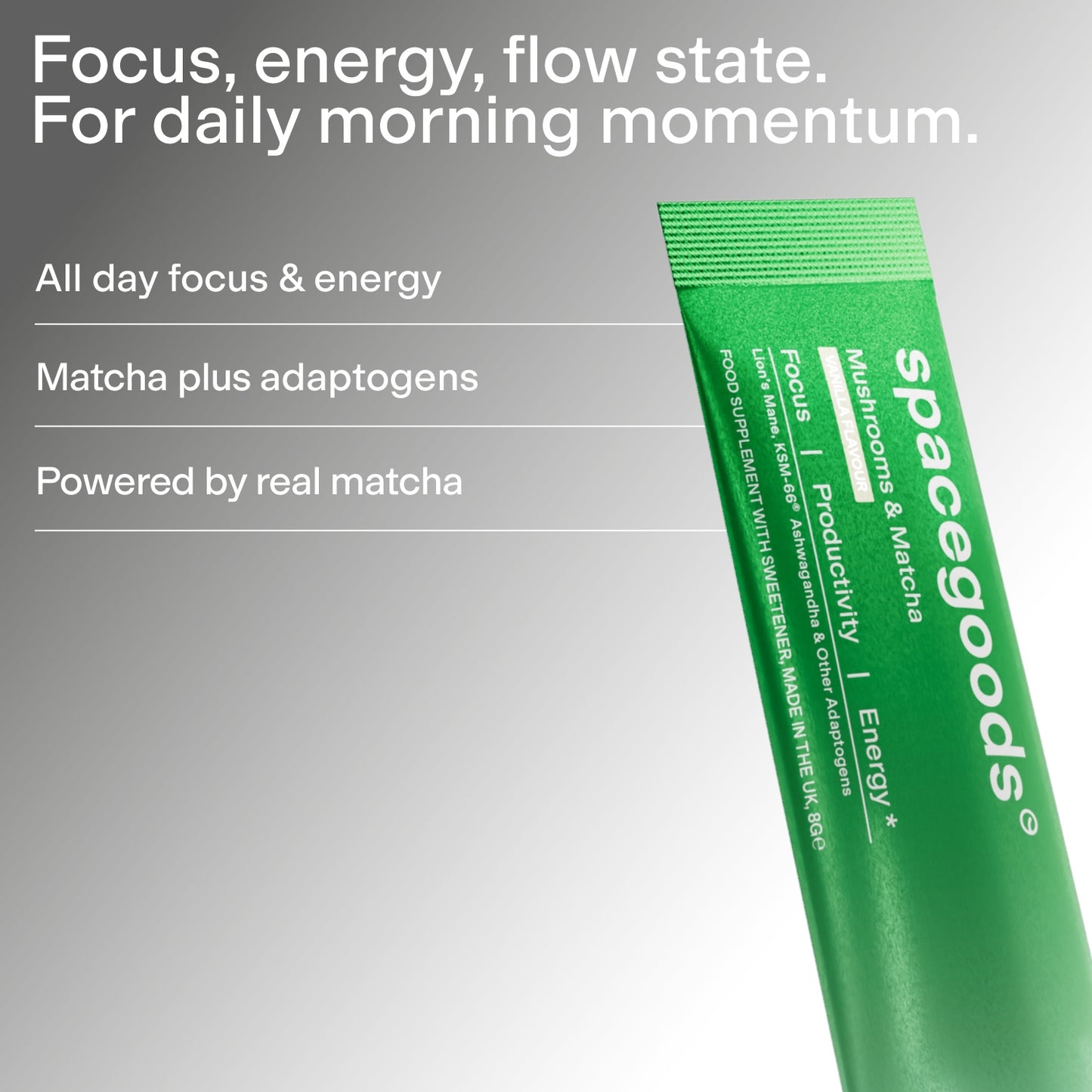 Spacegoods Matcha Dust (Vanilla)