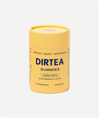 DIRTEA Cordyceps Gummies (Mixed Berries Flavour)