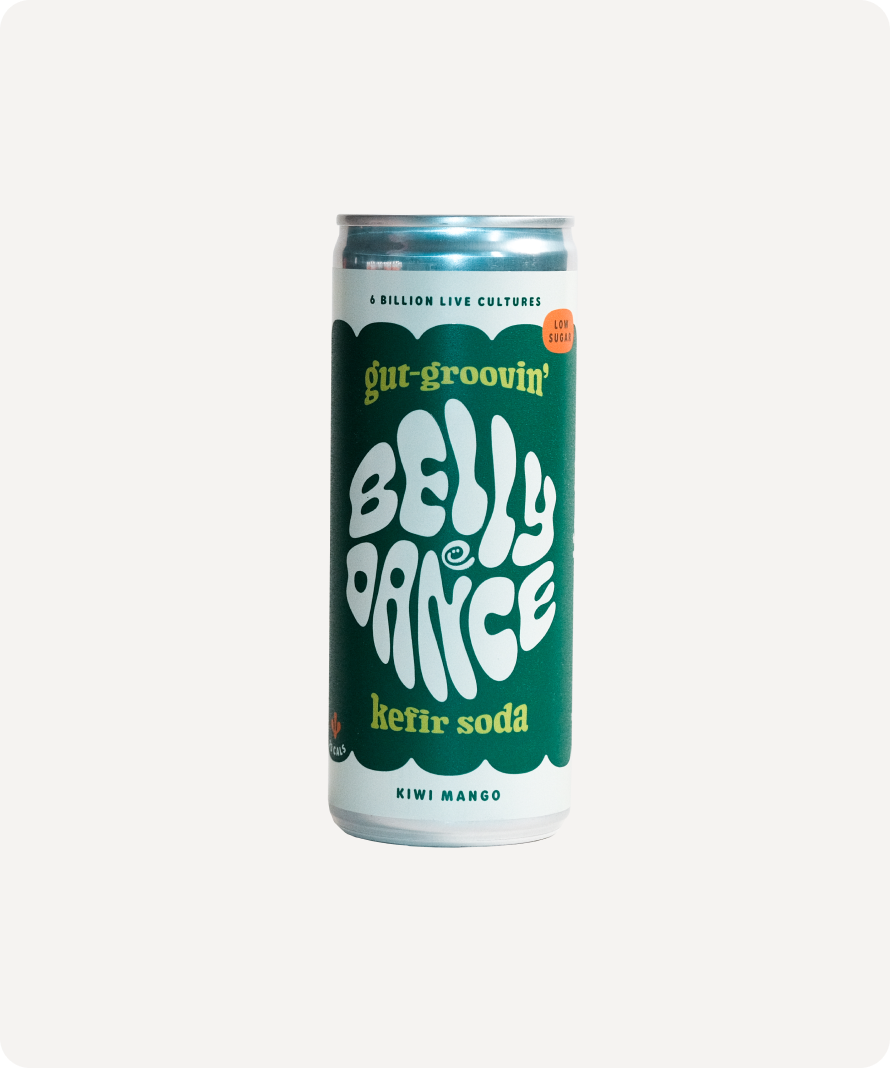 Belly Dance Kefir Soda (Kiwi Mango)