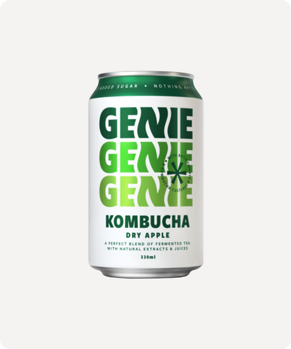 Genie Kombucha (Dry Apple) Multipack