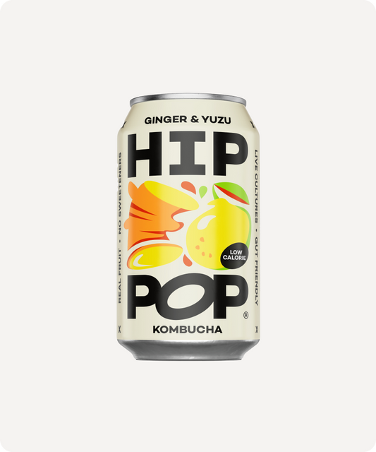 Hip Pop Kombucha (Ginger & Yuzu) Multipack