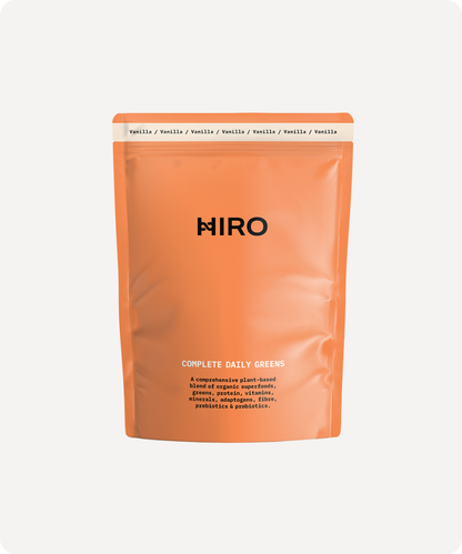 HIRO Complete Daily Greens Powder (Vanilla)