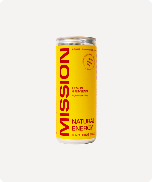 MISSION Natural Energy (Lemon & Ginseng) Multipack