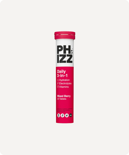 Phizz 3-in-1 Hydration (Mixed Berry) Multipack