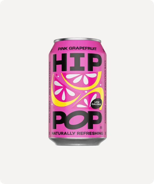 Hip Pop Living Soda (Pink Grapefruit) Multipack