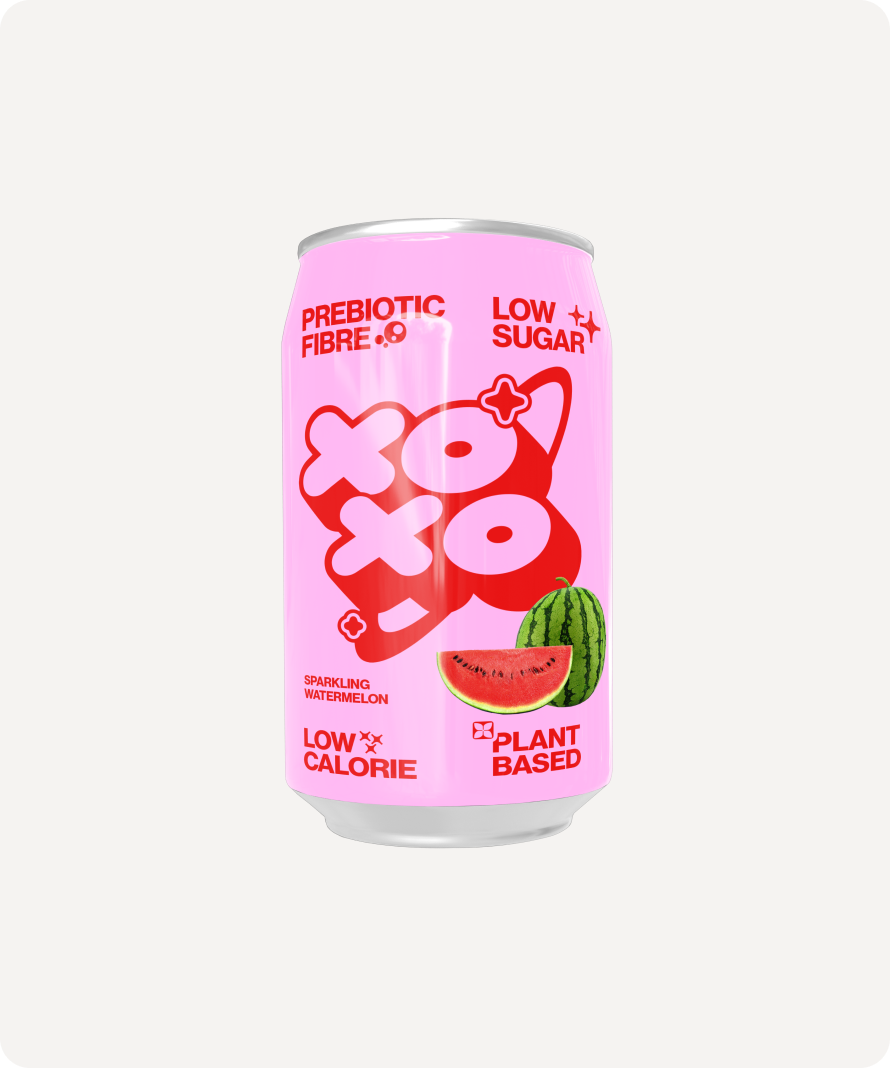 XOXO Prebiotic Soda (Watermelon) Multipack