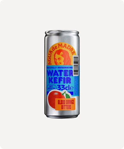 Agua De Madre Kefir Soda (Blood Orange Bitters)
