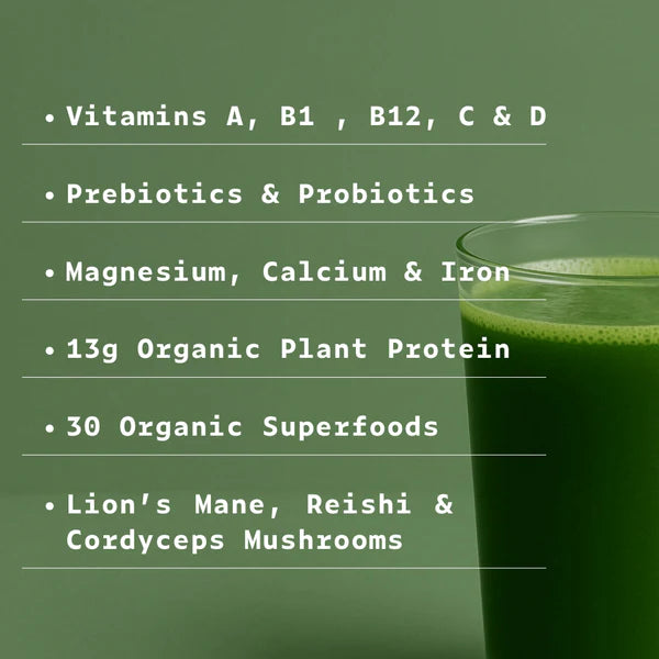 HIRO Complete Daily Greens Powder (Vanilla)