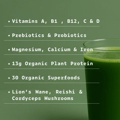 HIRO Complete Daily Greens Powder (Vanilla)