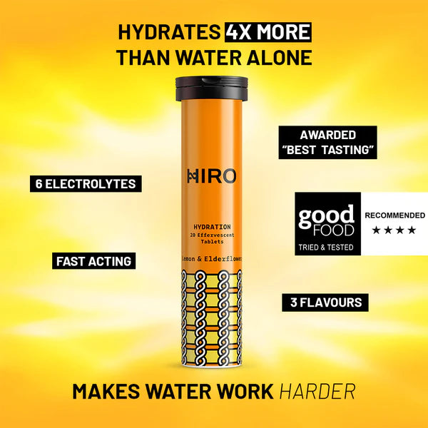 Hiro Hydration Tablets (Lemon & Elderflower)
