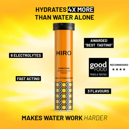 Hiro Hydration Tablets (Lemon & Elderflower)