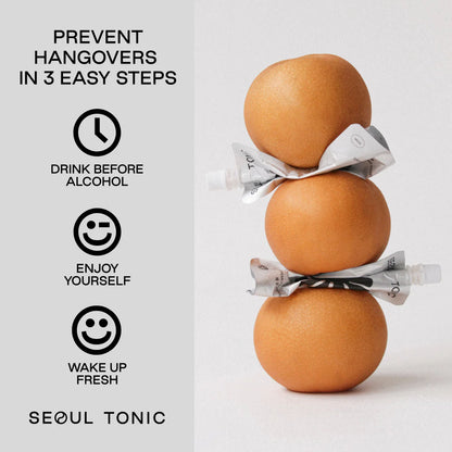 Seoul Tonic Pre Play' Korean Pear Electrolyte Tonic (Korean Pear  & Ginseng)