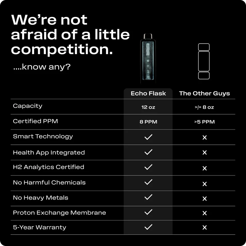 ECHO Flask Hydrogen Water Bottle