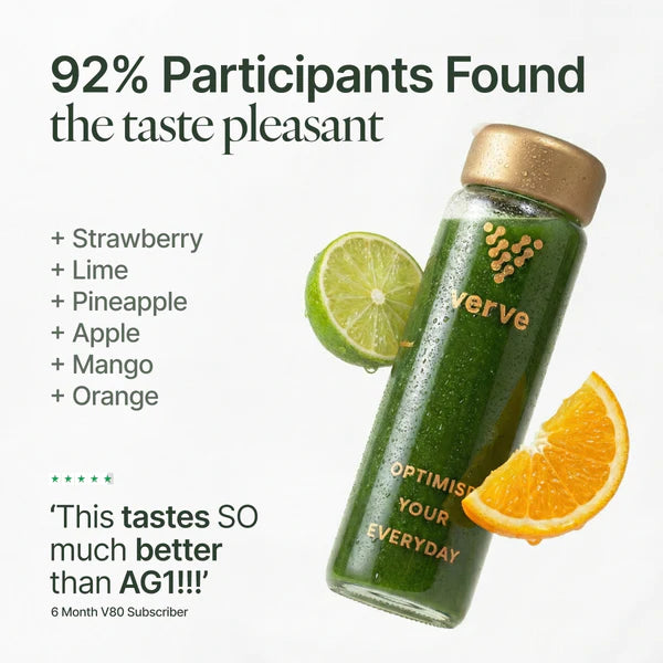Verve Transparent Greens V80 - Daily Greens, Vitamins & Minerals