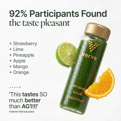 Verve Transparent Greens V80 - Daily Greens, Vitamins & Minerals