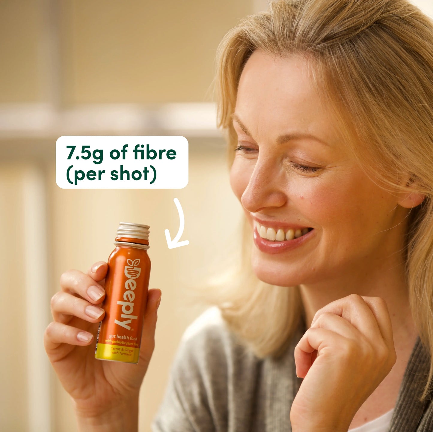 Deeply Prebiotic Fibre Shot (Spinach & Kiwi) Multipack