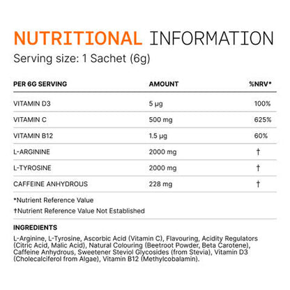 Move Strength Formula Sachets (Tropical Fruit Punch)