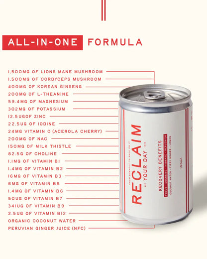 Reclaim Morning Recovery Shot (12-Pack)