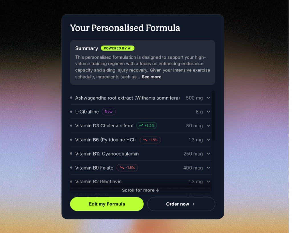 Optimize over time.